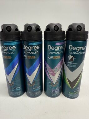 Degree Advanced & Ultraclear Antiperspirant Spray - Teal